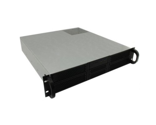 [Корпус] Procase RE204-D4H2-A-45 Корпус 2U server case,4x5.25+2HDD,черный,без блока питания(2U,2U-redundant),глубина 450мм,ATX 12