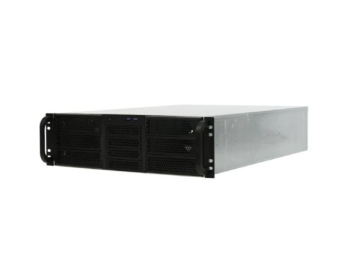 [Корпус] Procase Корпус 3U server case,6x5.25+4HDD,черный,без блока питания(2U,2U-redundant),глубина 650мм,MB EATX 12