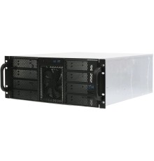 Procase RE411-D8H4-E-55 Корпус 4U server case,8x5.25+5HDD,черный,без блока питания,глубина 550мм,MB EATX 12