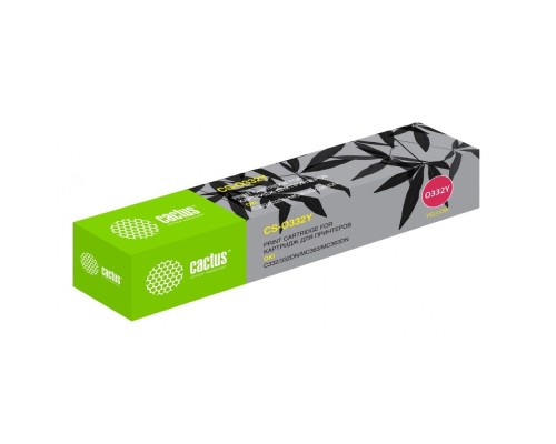 [расходные материалы] Картридж лазерный Cactus 46508733 CS-O332Y желтый (3000стр.) для Oki C332/MC363