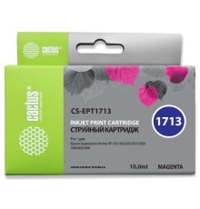 Картридж струйный Cactus CS-EPT1713 пурпурный (10мл) для Epson XP-33/103/203/207/303/306/403/406