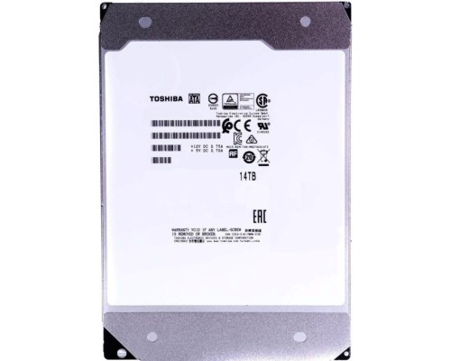 [Жесткий диск] 14TB Toshiba (MG08ACA14TE) {SATA 6.0Gb/s, 7200 rpm, 512Mb buffer, 3.5