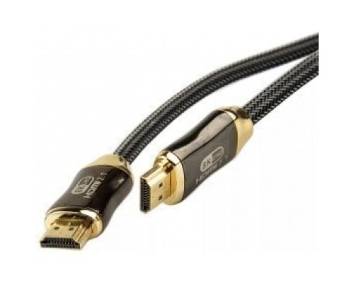 [кабели] Telecom TCG300-3M Кабель HDMI 19M/M,ver. 2.1, 8K@60 Hz 3m метал разъемы, нейлоновая оплетка Telecom <TCG300-3M>