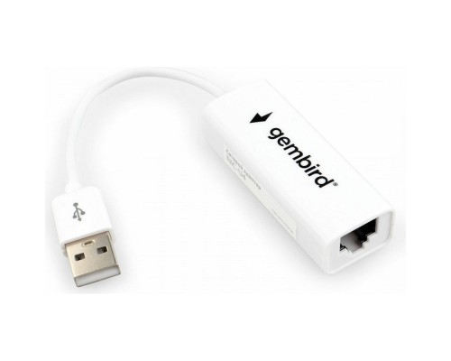 [кабели] Сетевой адаптер Ethernet Gembird NIC-U4 USB 2.0 - Fast Ethernet adapter (272740)