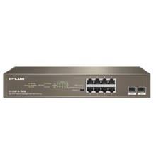 IP-COM G1110P-8-150W Коммутатор PoE неуправляемый 10-Ports 10/100/1000 Base-T + 2-Ports 1000 Base-X SFP  / 8-Ports PoE (PoE бюджет 130W)