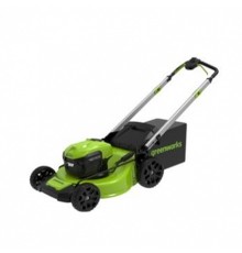 Greenworks GD40LM48SPK4 Газонокосилка аккумуляторная , 40V, 48 см, самоходная, бесщеточная, c 1хАКБ 4 Ач и ЗУ [2517407UB]