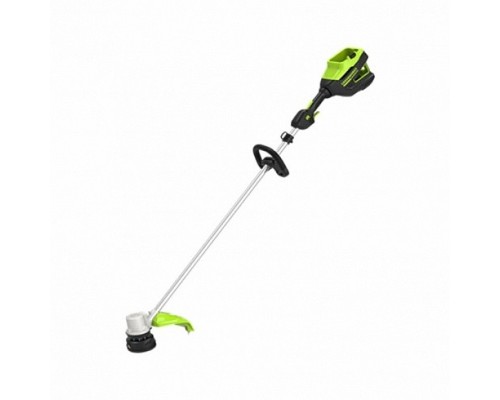 [Триммер] Greenworks GD82LTK5 Триммер аккумуляторный , 82 В, 40 см,  бесщеточный,   с 1хАКБ 5 Ач. и ЗУ [2110607UB]
