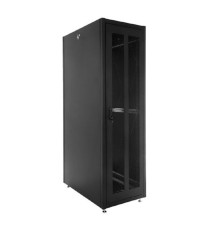ЦМО Шкаф телекоммуникационный напольный ЭКОНОМ 42U (600 x 800) дверь перфорированная 2 шт., цвет черный [ШТК-Э-42.6.8-44АА-9005]