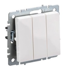 IEK BR-V30-0-10-K01 BRITE Выключ. 3-кл. 10А ВС10-3-0-БрБ бел. 