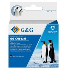 Картридж струйный G&G GG-CH563H черный (18мл) для HP DJ 1050/2050/2050s