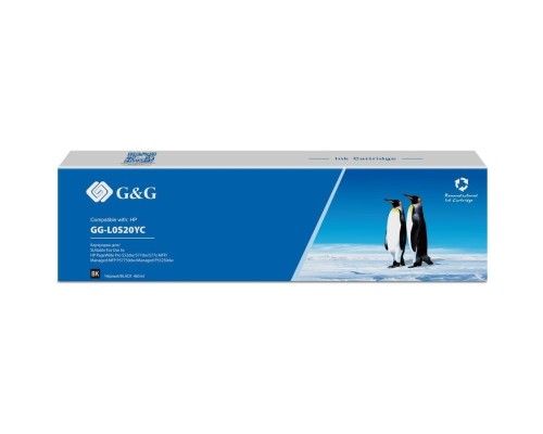 [Расходные материалы] Картридж струйный G&G GG-L0S20YC 976YC черный (465мл) для HP PW Pro 577/552/ Enterprise 556/586