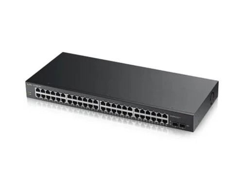 [Сетевое оборудование] ZYXEL GS1900-48-EU0102F Smart L2 коммутатор Zyxel GS1900-48, rack 19