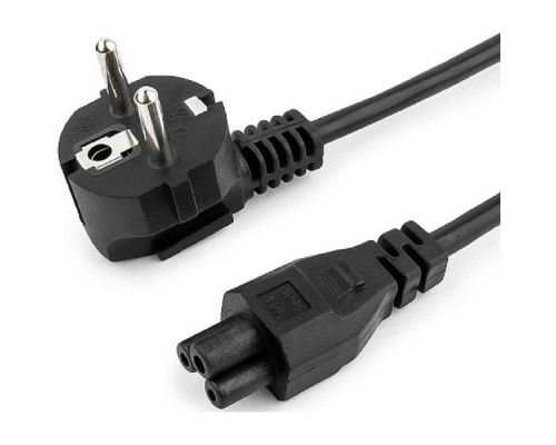 [кабель] Filum Кабель питания CEE 7/7- С5, 3х0.75мм, 220В, 10A, чёрный, 3м [FL-PC10-EU-C5-3M] (873357)