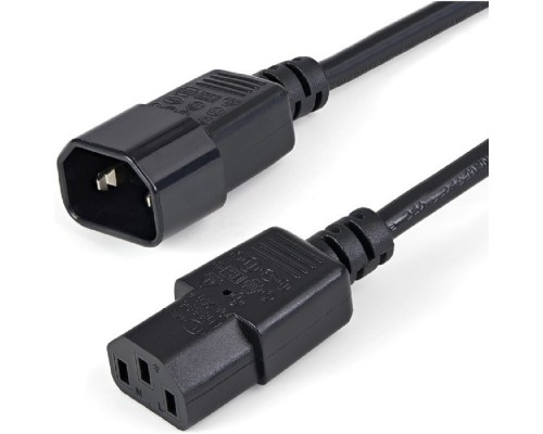 [кабель] Filum Кабель питания С13- C14, 3х0.75мм, 220В, 10A, чёрный, 1.8м [FL-PC10-C13-C14-1.8M] (873348)