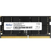 Netac SO-DIMM DDR4 8Gb PC21300 2666MHz CL19 1.2V (NTBSD4N26SP-08)