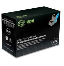 Картридж лазерный Cactus CS-CF281X-MPS черный (30000стр.) для HP LJ Ent M630/M605dn/M606dn/M605x