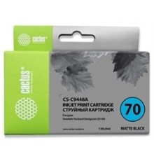 Картридж струйный Cactus CS-C9448A №70 черный матовый (130мл) для HP DJ Z3100