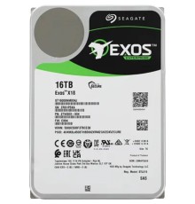 16TB Seagate Exos X18 (ST16000NM004J) {SAS 12Gb/s, 7200 rpm, 256mb buffer, 3.5