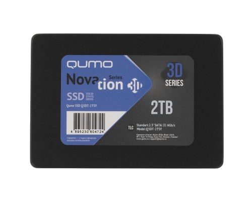 [накопитель] QUMO SSD 2TB QM Novation Q3DQ-2TSCY {SATA3.0}