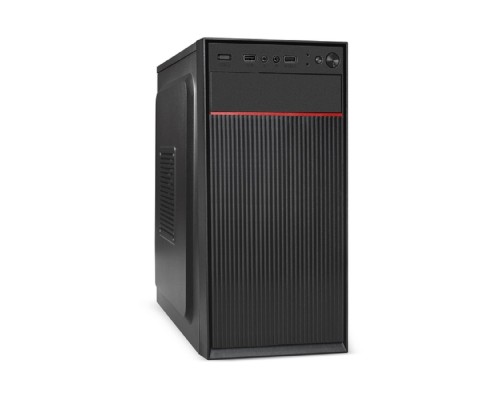 [Корпуса] Exegate EX292348RUS Корпус Minitower ExeGate BAA-113-AAA350 (mATX, БП AAA350 с вент. 8см, 2*USB, аудио, черный)