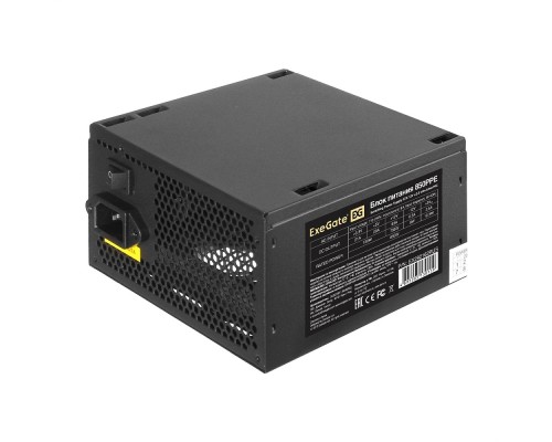 [Блоки питания] Exegate EX292162RUS-S Блок питания 850W ExeGate 850PPE (ATX, SC, APFC, КПД 80% (80 PLUS), 12cm fan, 24pin, (4+4)pin, PCIe, 5xSATA, 3xIDE, FDD, black, кабель 220V с защитой от выдергивания)
