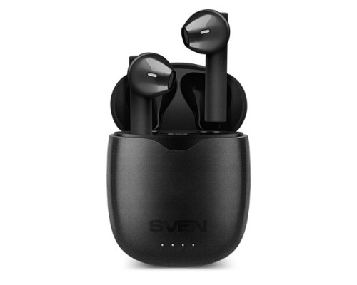 [Наушники] Наушники SVEN E-717BT,чер,BТ,TWS, заряд кейс, беспровод, стерео