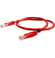 Cablexpert Патч-корд UTP  PP6U-0.5M/R кат.6, 0.5м, литой, многожильный (красный)