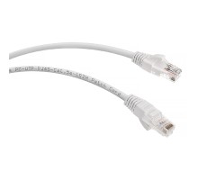 Cabeus PC-UTP-RJ45-Cat.5e-0.5m-WH-LSZH Патч-корд U/UTP, категория 5е, 2xRJ45/8p8c, неэкранированный, белый, LSZH, 0.5м