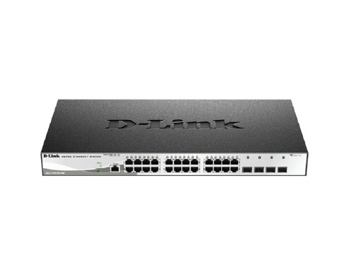[Сетевое оборудование] D-Link DGS-1210-28X/ME/B2B Управляемый L2 коммутатор с 24 портами 10/100/1000Base-T и 4 портами 10GBase-X SFP+