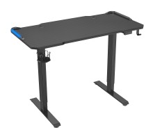 Стол Cactus CS-ED-GBK столешница МДФ карбон каркас черный