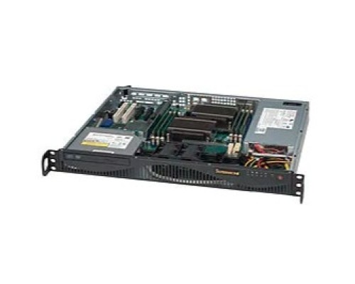 [Корпус] Supermicro CSE-512F-350B1 Black 1U 512 Chassis W/ 350W PWS,HF,RoHS/REACH