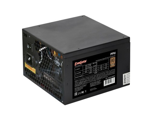 [Блок питания] Exegate EX292157RUS Блок питания 1000W ExeGate 80 PLUS® Bronze 1000PPH (ATX, APFC, КПД 89% (80 PLUS Bronze), 12cm fan, 20+4pin, 2x(4+4)pin, 6xPCI-E, 8xSATA, 4xIDE, black, Color Box)