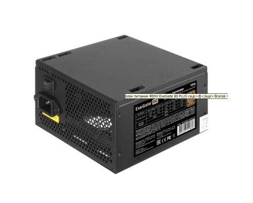 [Блок питания] Exegate EX292158RUS Блок питания 1200W ExeGate 80 PLUS® Bronze 1200PPH (ATX, APFC, КПД 89% (80 PLUS Bronze), 12cm fan, 20+4pin, 2x(4+4)pin, 6xPCI-E, 8xSATA, 4xIDE, black, Color Box)