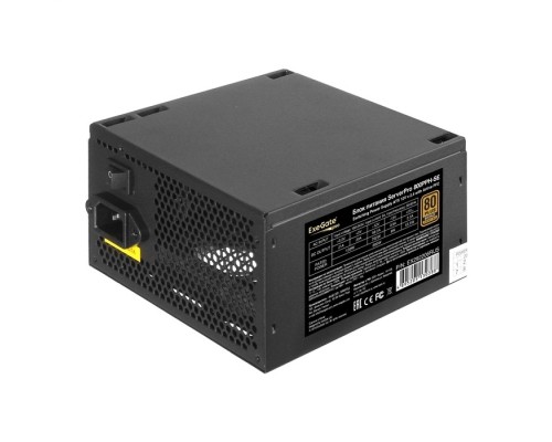 [Блок питания] Exegate EX292206RUS Серверный БП 800W ExeGate ServerPRO 80 PLUS® Bronze 800PPH-SE (ATX, for 3U+ cases, APFC, КПД 89% (80 PLUS Bronze), 12cm fan, 24pin, 2x(4+4)p, 4xPCI-E, 8xSATA, 4xIDE, box, black)