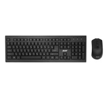 Acer OKR120 [ZL.KBDEE.007] Комплект (клавиатура + мышь) черный USB беспроводная 