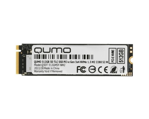 [накопитель] QUMO M.2 SSD 512GB QM Novation Q3DT-512GMSY/GSCY-NM2 