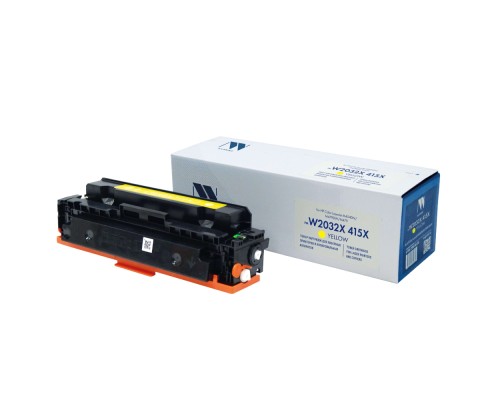 [Расходные материалы] NV Print W2032X Тонер-картридж с чипом для HP Color LaserJet Pro M454dn/M479dw, №415X, Y, 6K, до версии 002_2247A