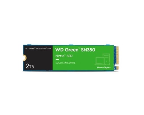 [накопитель] SSD WD Green SN350 NVMe WDS200T3G0C 2ТБ M2.2280 (QLC)