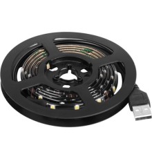 Rexant 141-386 LED лента с USB коннектором 5 В, 8 мм, IP65, SMD 2835, 60 LED/m, ТЕПЛЫЙ БЕЛЫЙ (3000 K)
