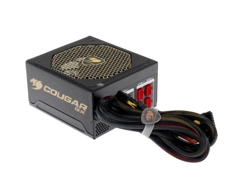 [Блок питания] Cougar GX 800 (Модульный, Разъем PCIe-4шт,ATX v2.31, 800W, Active PFC, 140mm Fan, 80 Plus Gold) [GX800] Retail