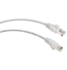 Cabeus PC-UTP-RJ45-Cat.5e-1m-WH Патч-корд U/UTP, категория 5е, 2xRJ45/8p8c, неэкранированный, белый, PVC, 1м