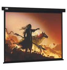 Экран Cactus Wallscreen CS-PSW-149X265-BK 149.4x265.7см 16:9 настенно-потолочный рулонный черный