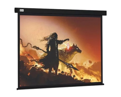 [Экраны Cactus] Экран Cactus Wallscreen CS-PSW-149X265-BK 149.4x265.7см 16:9 настенно-потолочный рулонный черный