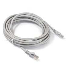 Exegate EX290422RUS Патч-корд LSZH UTP-RJ45-RJ45-5e-10M-LSZH-GY, UTP, cat.5e, 10м, серый
