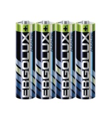 Ergolux Alkaline SR4 LR03 (LR03 SR4, батарейка,1.5В)(4 шт. в уп-ке)