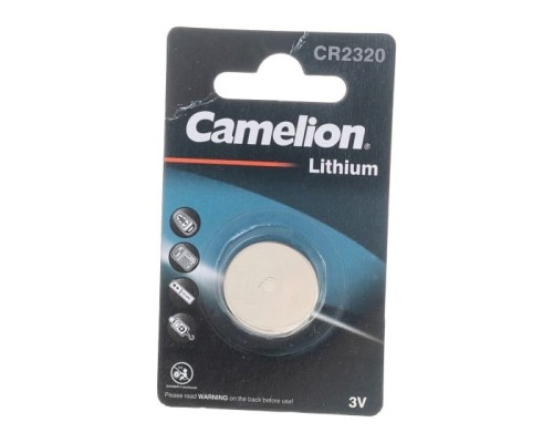 [Батарейка] Camelion CR2320 BL-1 (CR2320-BP1, батарейка литиевая,3V)