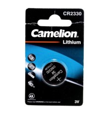 Camelion CR2330 BL-1 (CR2330-BP1, батарейка литиевая,3V)