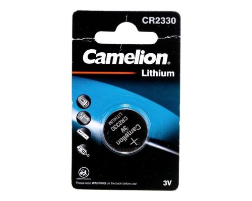 [Батарейка] Camelion CR2330 BL-1 (CR2330-BP1, батарейка литиевая,3V)