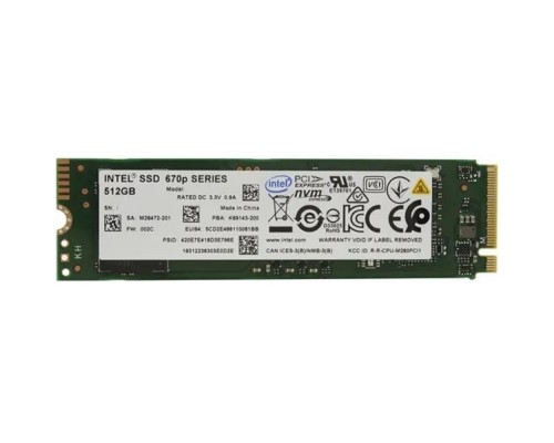 [накопитель] Intel SSD 512Gb M.2 670P Series SSDPEKNU512GZX1