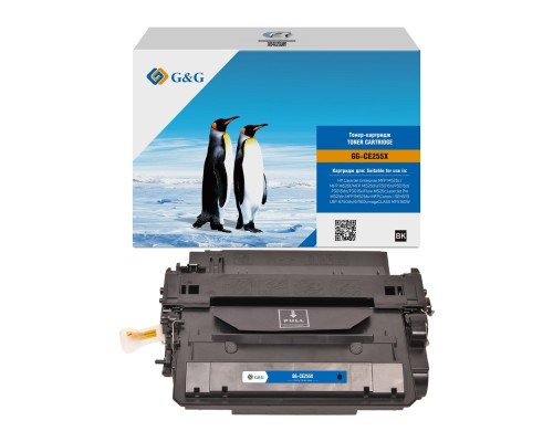 [Расходные материалы] Картридж G&G, GG-CE255X  аналог HP CE255X/CRG324II/CRG724H/CRG524II/CRG324H 12.5k с чипом